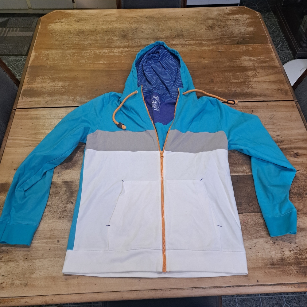American Rag Blue Striped Hoodie